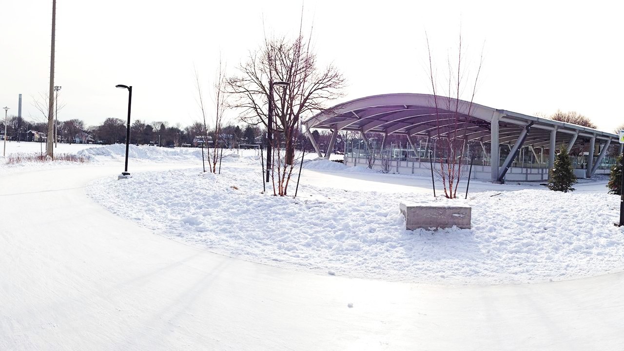 An image of Greenwood Outdoor Ice Rink in Toronto