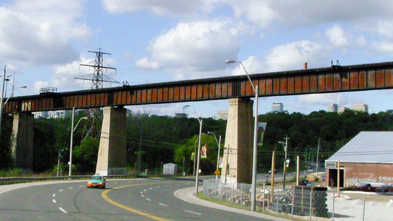 An image of Half-Mile Bridge in toronto