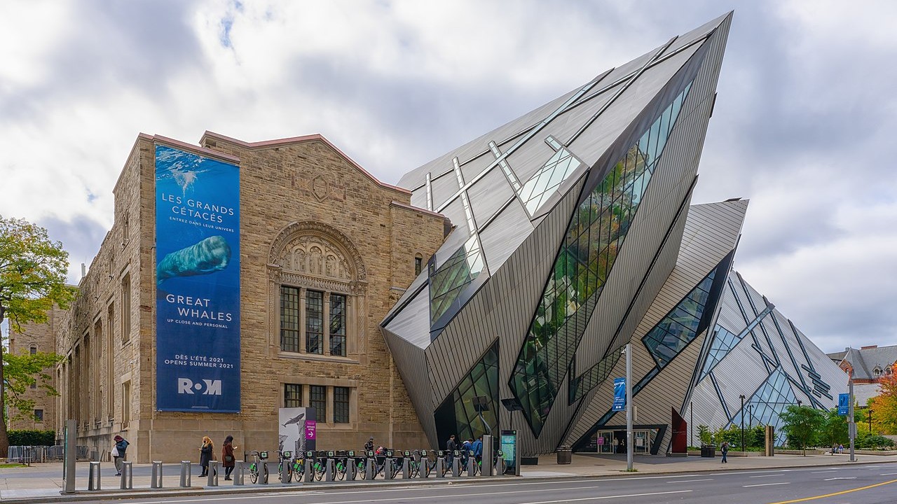The Royal Ontario Museum in Toronto, Ontario